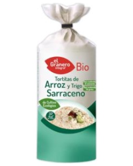 Tortitas Arroz Trigo Sarraceno Bio 115G (Granero)