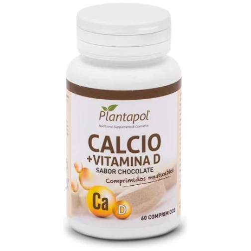 PLANTA POL-CALCIO+VITAMINA D SABOR CHOCO MASTICABLE 60COMP 1500MG (PLANTA POL)