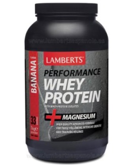 Whey Protein Platano 1000Gr. (Lamb.)