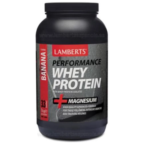 LAMBERTS PERFORMANCE-WHEY PROTEIN PLATANO 1000GR. (LAMB.)