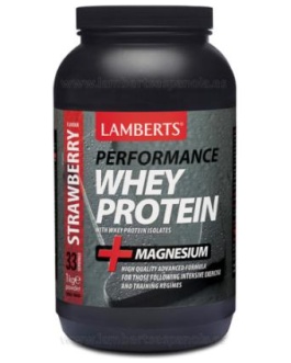 Whey Protein Fresa 1Kg (Lamberts P.)