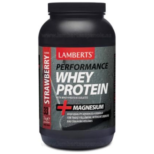 LAMBERTS PERFORMANCE-WHEY PROTEIN FRESA 1KG (LAMBERTS P.)