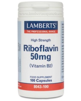 Vitamina B-2 (Riboflavina) 50Mg.100Cap.