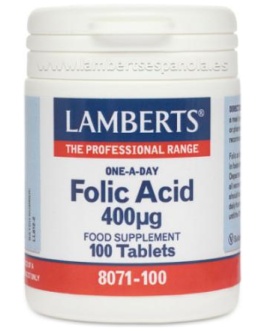 Acido Folico 400 Mcg.100Tab.