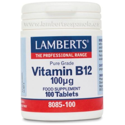 LAMBERTS-VITAMINA B-12 (100 MCG.) 100TAB.