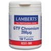 LAMBERTS-CROMO GTF 200 MCG.100TAB.