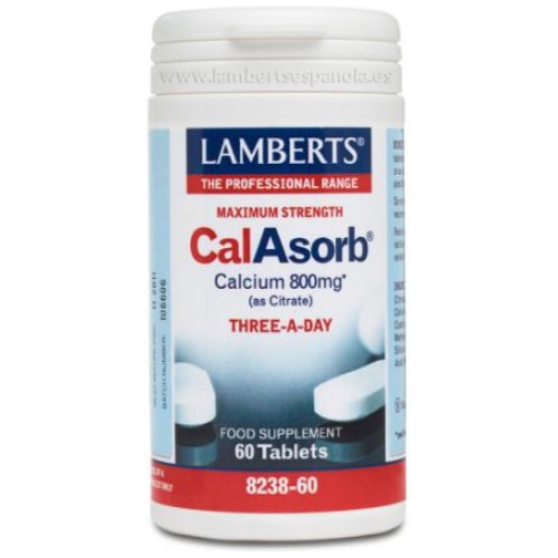 LAMBERTS-CALASORB CALCIO 60TAB.800MG. (CITRATO)