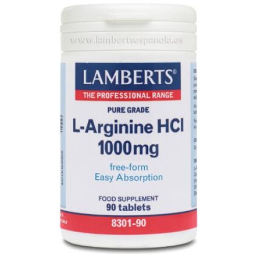 LAMBERTS-L-ARGININA HCI 1000MG. 90TAB. (LAMB)