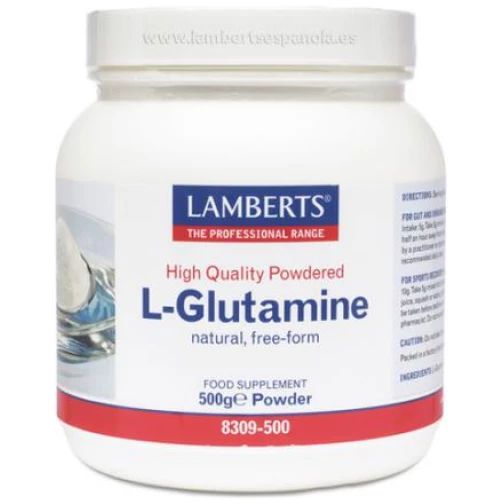 LAMBERTS-L-GLUTAMINA POLVO 500GR.