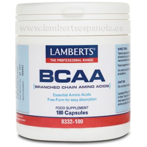 LAMBERTS-BCAA 180CAP. (AMINOACIDOS RAMIF.) (LAMBERTS)