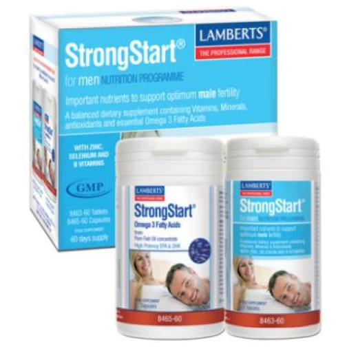 LAMBERTS-STRONGSTART (HOMBRE) 60TAB+OMEGA3