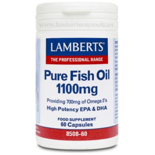 LAMBERTS-AC. PESCADO (EPA 360/DHA 240 mg) 60x1100MG