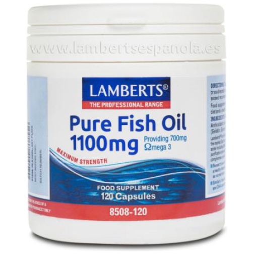 LAMBERTS-AC. PESCADO (EPA 360/DHA 240 mg) 120x1100MG