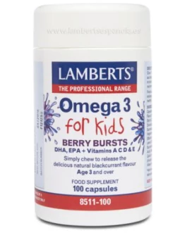 Omega 3 For Kids 100Cap. (Lamberts)