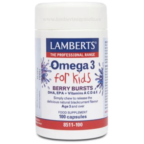 LAMBERTS-OMEGA 3 FOR KIDS 100CAP. (LAMBERTS)