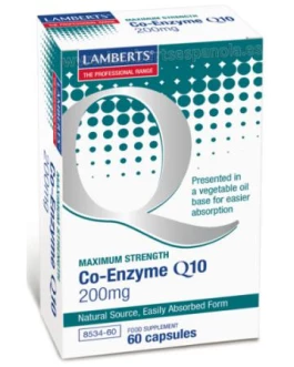 Co-Enzima Q-10 200Mg. 60Cap. (Lamberts)