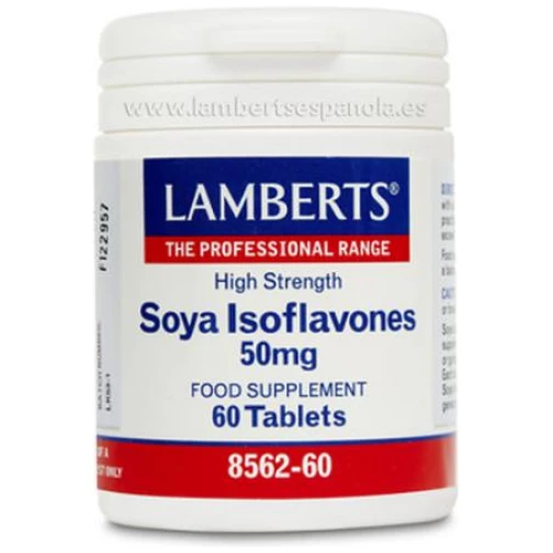 LAMBERTS-ISOFLAVONAS DE SOJA 50MG.60TAB. (LAMB)