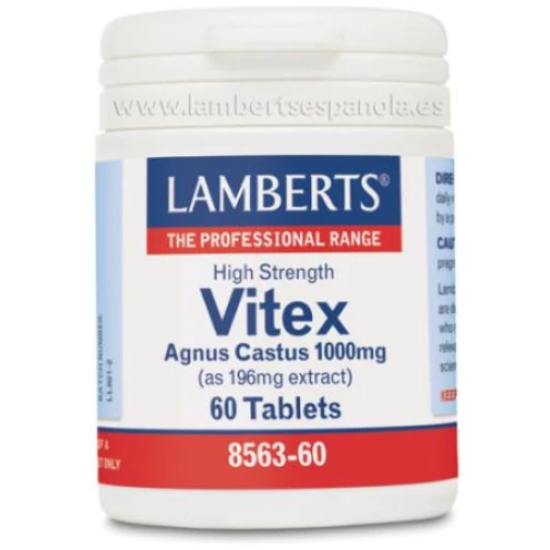 LAMBERTS-VITEX AGNUS/CASTUS 1.000MG.(nueva formula) 60cap.