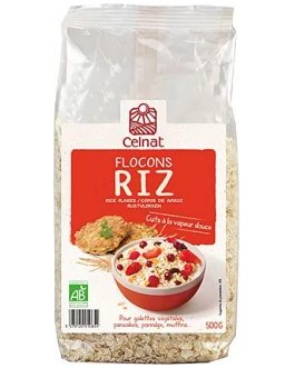 Copos Arroz Celnat Bio Ab 500G (Veg)