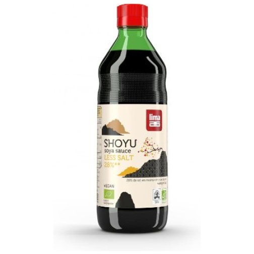 LIMA-SHOYU 28% MENOS SAL BIO 250ML (LIMA)