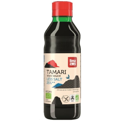 LIMA-TAMARI BIO 25% MENOS SAL S/GLUT. 250ml (LIMA)