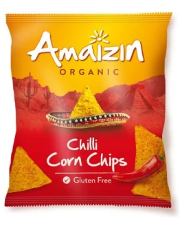 Chips Nacho Maiz Chili Bio 75Gr  (Amaizin)