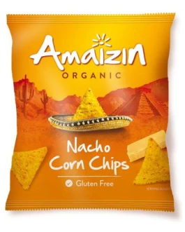 Chips Nacho Con Queso Bio 150Gr (Amaizin)