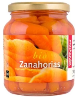 Zanahorias Bio Tarro 370Ml (Machandel)