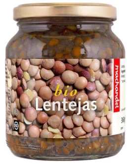 Lentejas Bio Tarro 370Ml (Machandel)