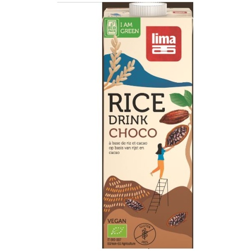 LIMA-BEBIDA ARROZ CHOCOLATE BIO.1LT. (LIMA)