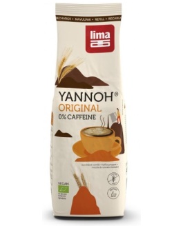 Cafe Cereales Yannoh Instant Recambio Bio 250G Lima