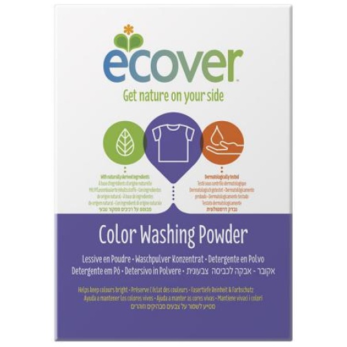 ECOVER-DETERGENTE POLVO LAVADORA ROPA COLOR 1