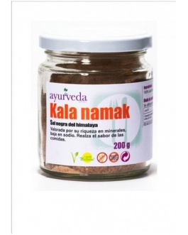 Sal Himalaya Negra Kala Namak 200Gr. (Ayurveda)