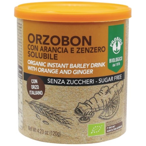 PROBIOS-ORZOBON CEBADA-JENGIBRE-NARANJA INSTANT BIO 120GR (PROBIOS)