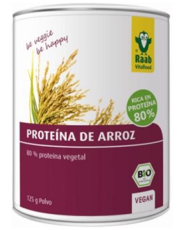 Proteina (80%) Arroz Bio. 125Gr Raab