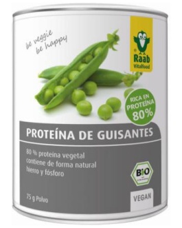 Proteina (80%) Guisante Bio. 75Gr Raab