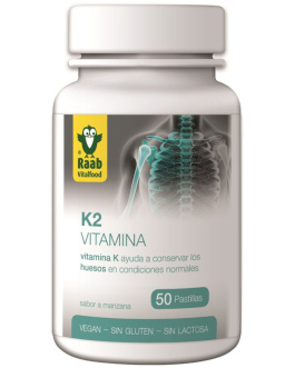 Vitamina K2 Manzana 50 Comp. 1.5G