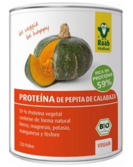 Proteina (55%) Calabaza Bio. 120Gr Raab