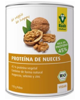 Proteina (45%) Nueces Bio. 110Gr. Raab