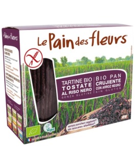 Pan Flores Arroz Negro Bio S/Gluten 150G