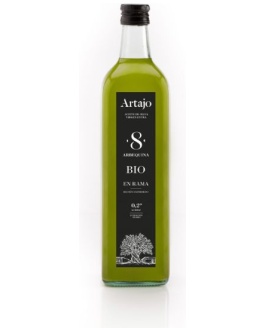 Aceite Oliva Rama Sin Filtrar Frutado «8» Bio 1L Cristal (Artajo)