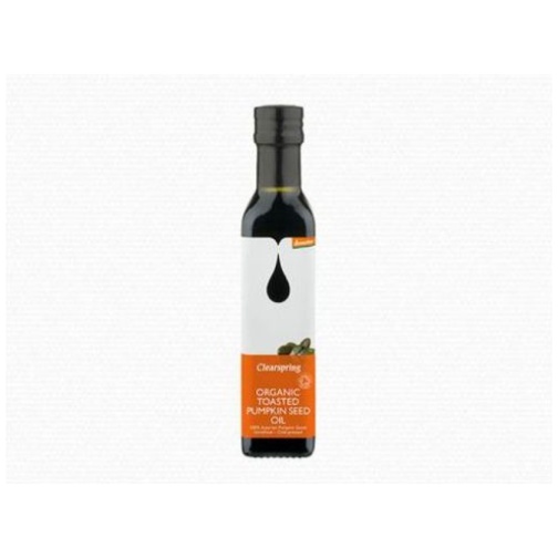 CLEARSPRING-ACEITE PEPITA CALABAZA TOSTADA BIO 250ML