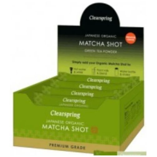 CLEARSPRING-TE MATCHA SHOT BIO (EXPOSITOR 30x1g ) CLEARSPRING