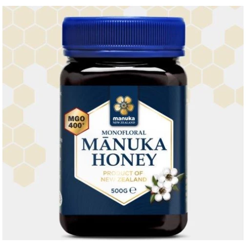 MANUKA NEW ZEALAND-MIEL MANUKA MGO 400+ 500G (M.N.ZEALAND)