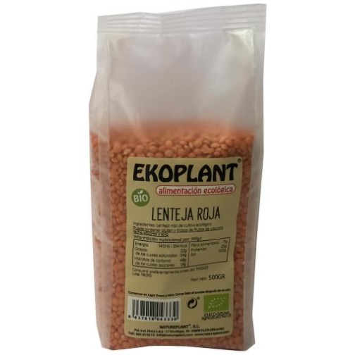 EKOPLANT-LENTEJA ROJA BIO 500 GR (EKOPLANT)