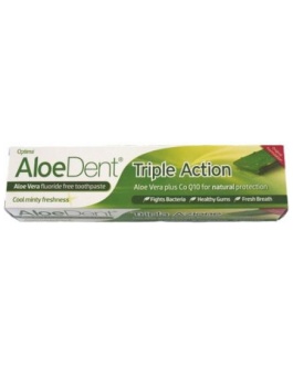 Pasta Dientes Aloe Dent Original Triple Accion 100Ml (Optima)