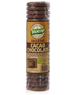 Galleta Cacao Chips Chocolate Bio 250 G (Biocop)