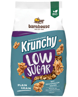 Crunchy Avena Bio Bajo Azucar 375G (Barnhouse)