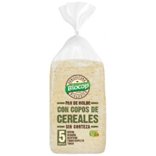 BIOCOP-PAN MOLDE COPOS CEREALES BIO SIN CORTEZA 300G (BIOCOP)