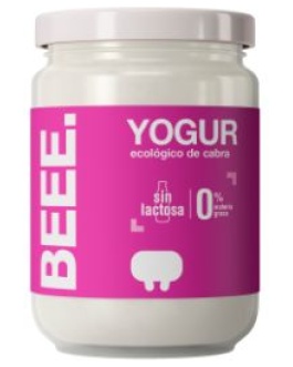 Yogur Cabra Natural 0% Sin Lactosa Bio 420Gr (Beee)